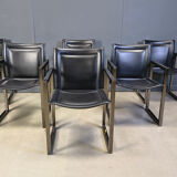 Vintage dining chairs by Arrben, 1980s