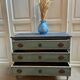 Old blue chest of drawers