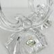 2 vintage Phonix crystal 2-arm candlestick candle holders