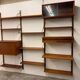 Meuble mural scandinave vintage en teck par Poul Cadovius pour Royal System