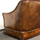 Vintage 2 seater leather chesterfield sofa