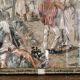 Enhanced watercolor, nineteenth century ball scene