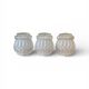 3 antique glass globes for wall lamp chandelier