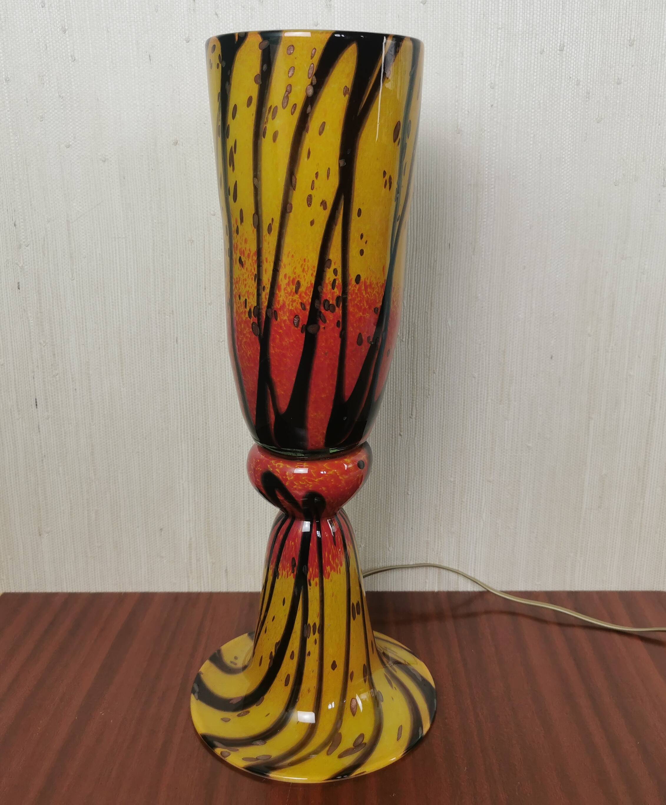 F. Silviy Murano glass lamp