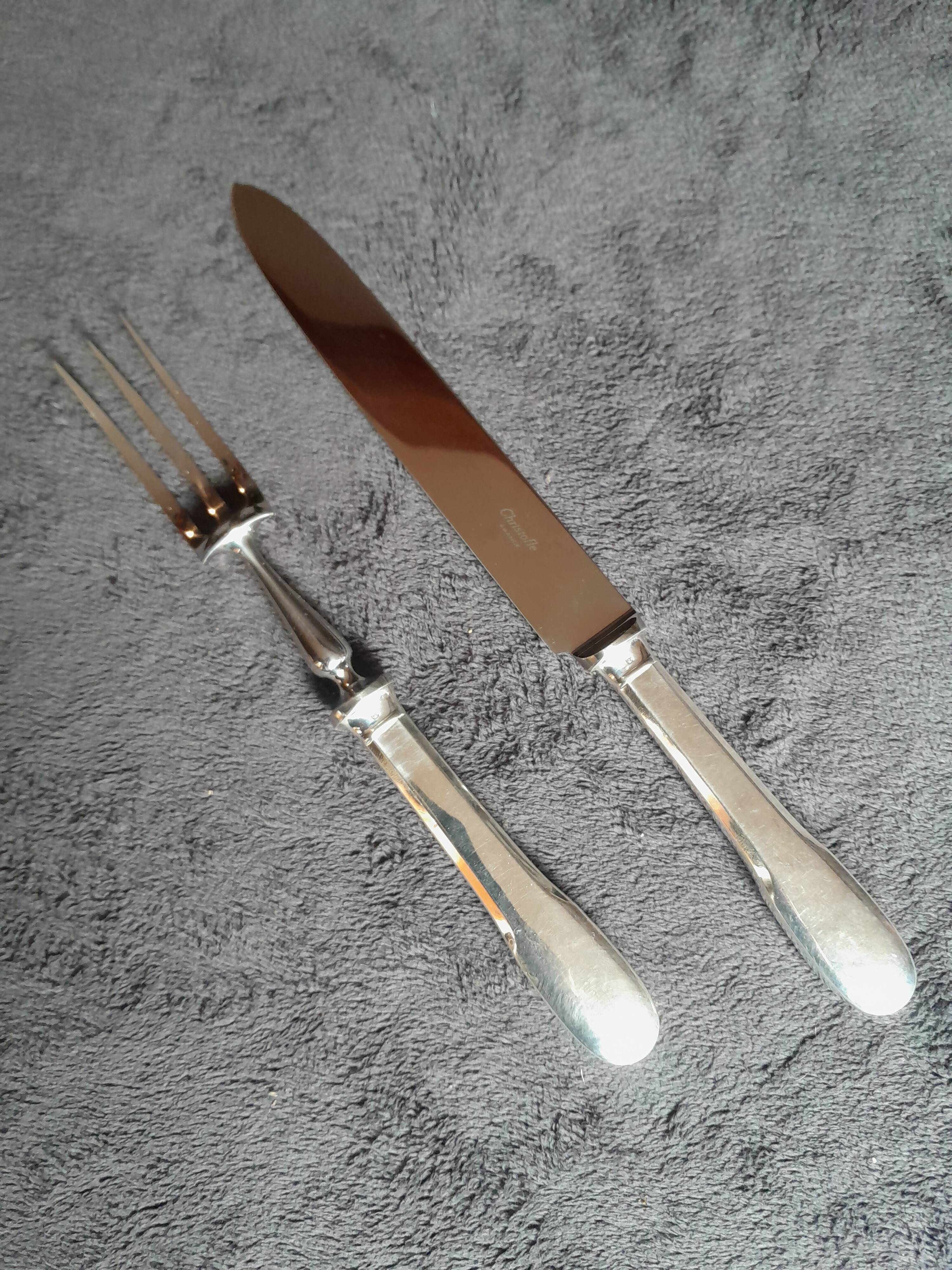 household set 172 pieces Christofle model Cluny