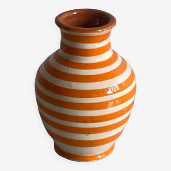 Vase en terre cuite artisanal