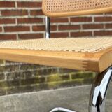 Set of 4 chairs model Cesca B32 designed by Marcel Breuer design