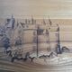 Plateau en bois style scandinave
