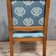Empire style mahogany dolphin desk chair circa 1880