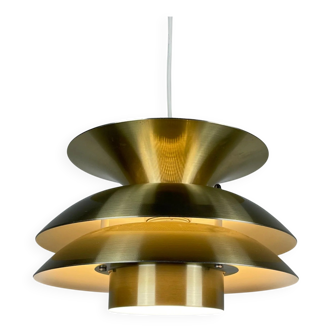 Suspension flying saucer in Danish copper from the 1970s.