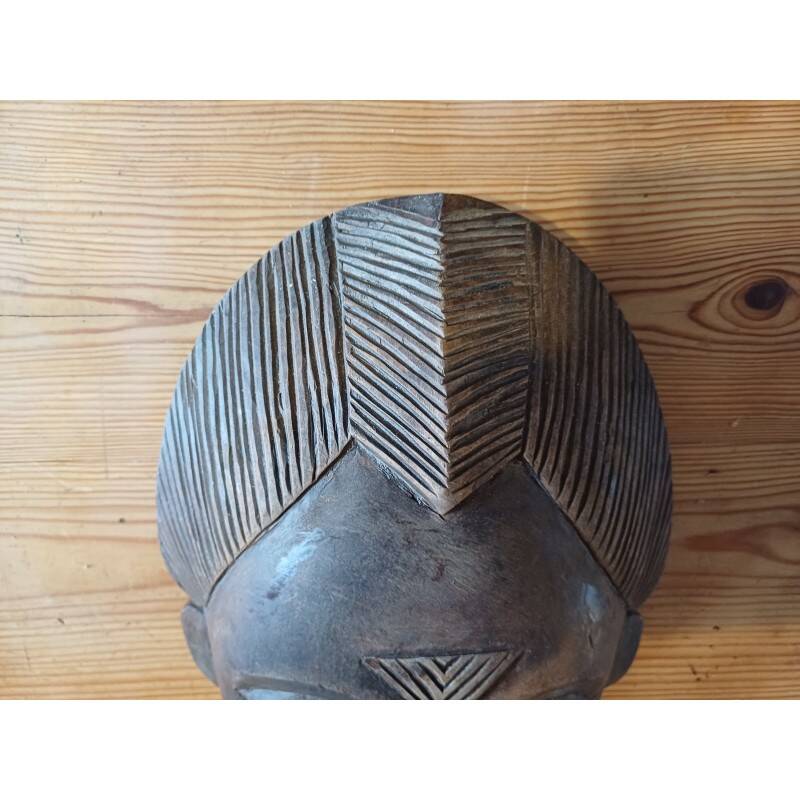 African wooden mask from the 50s/60s