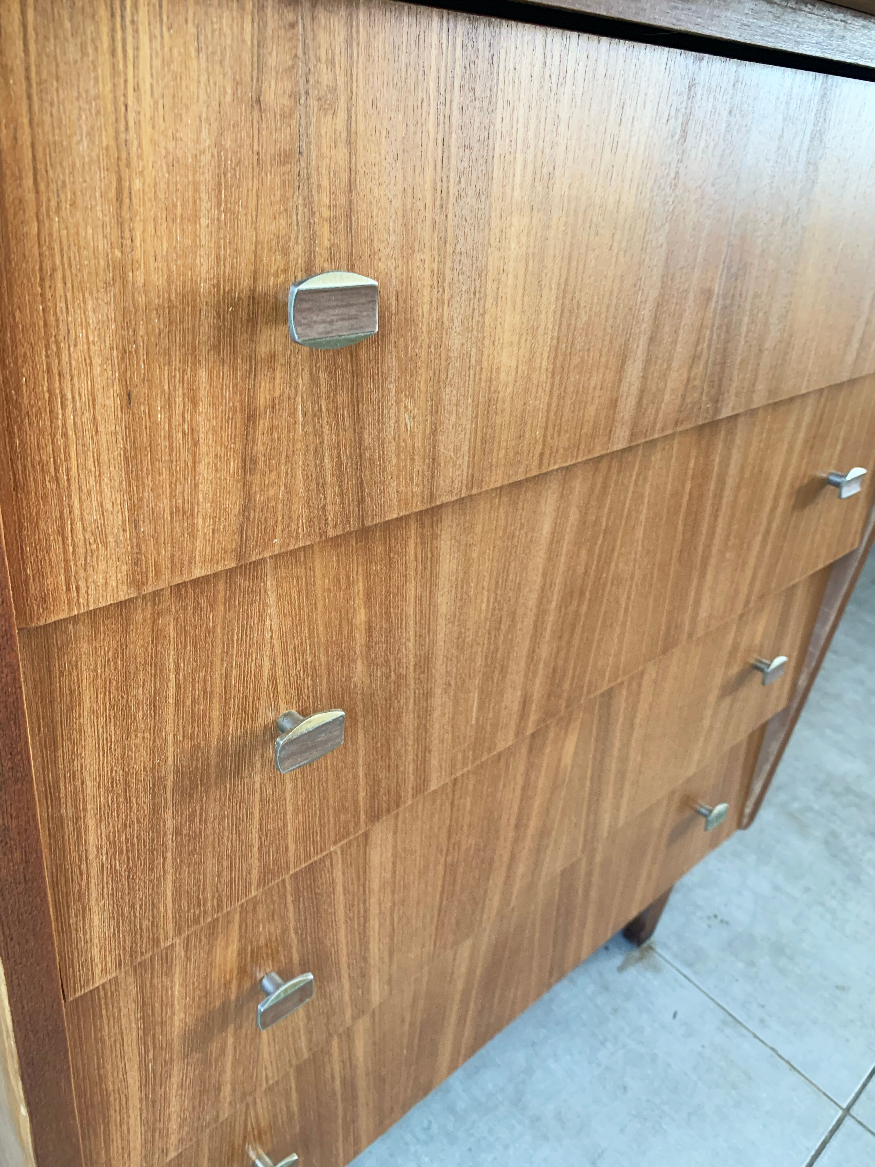 Scandinavian vintage chest of drawers, 50s