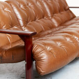 Percival Lafer Brazil-Modern Sofa MP-129 for Lafer S.A.