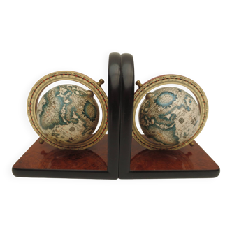 pair of vintage formica bookends