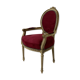 Fauteuil médaillon de style Louis XVI