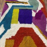 Unique handmade Berber rug 3x2 m