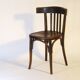 Suite de 4 chaises bistrot de Fischel 1930 bois-courbé
