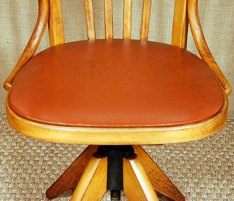Fauteuil américain de bureau Baumann années 50
