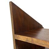Vintage Danish rosewood wall shelf open floating shelf 60s design
