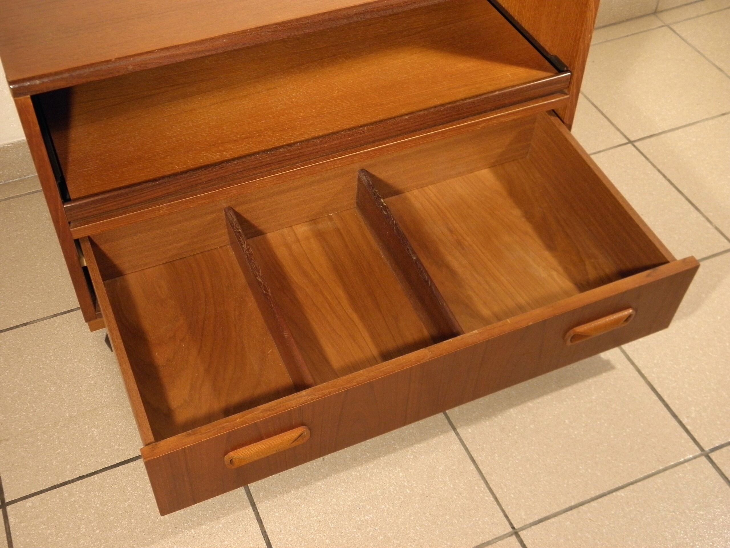 TV stand in teak G-Plan