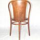 Armchair by Kohn N°143 around 1905 seat wood lamée