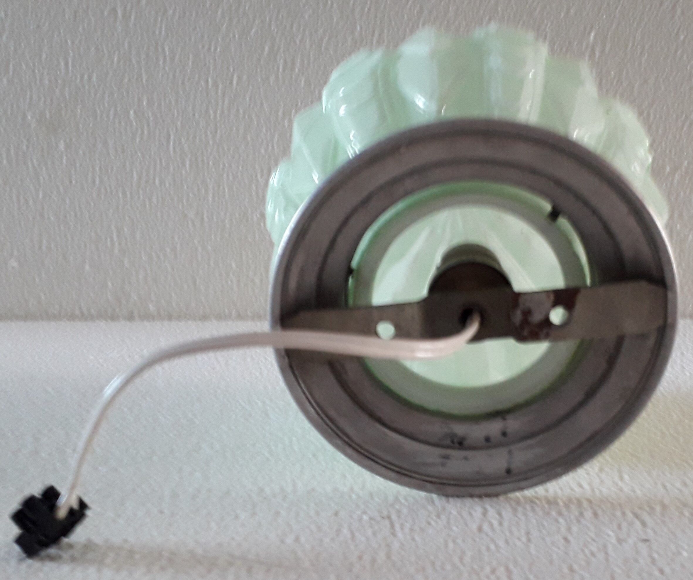 Opaline ceiling light