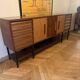 Grande enfilade en placage de palissandre et frêne