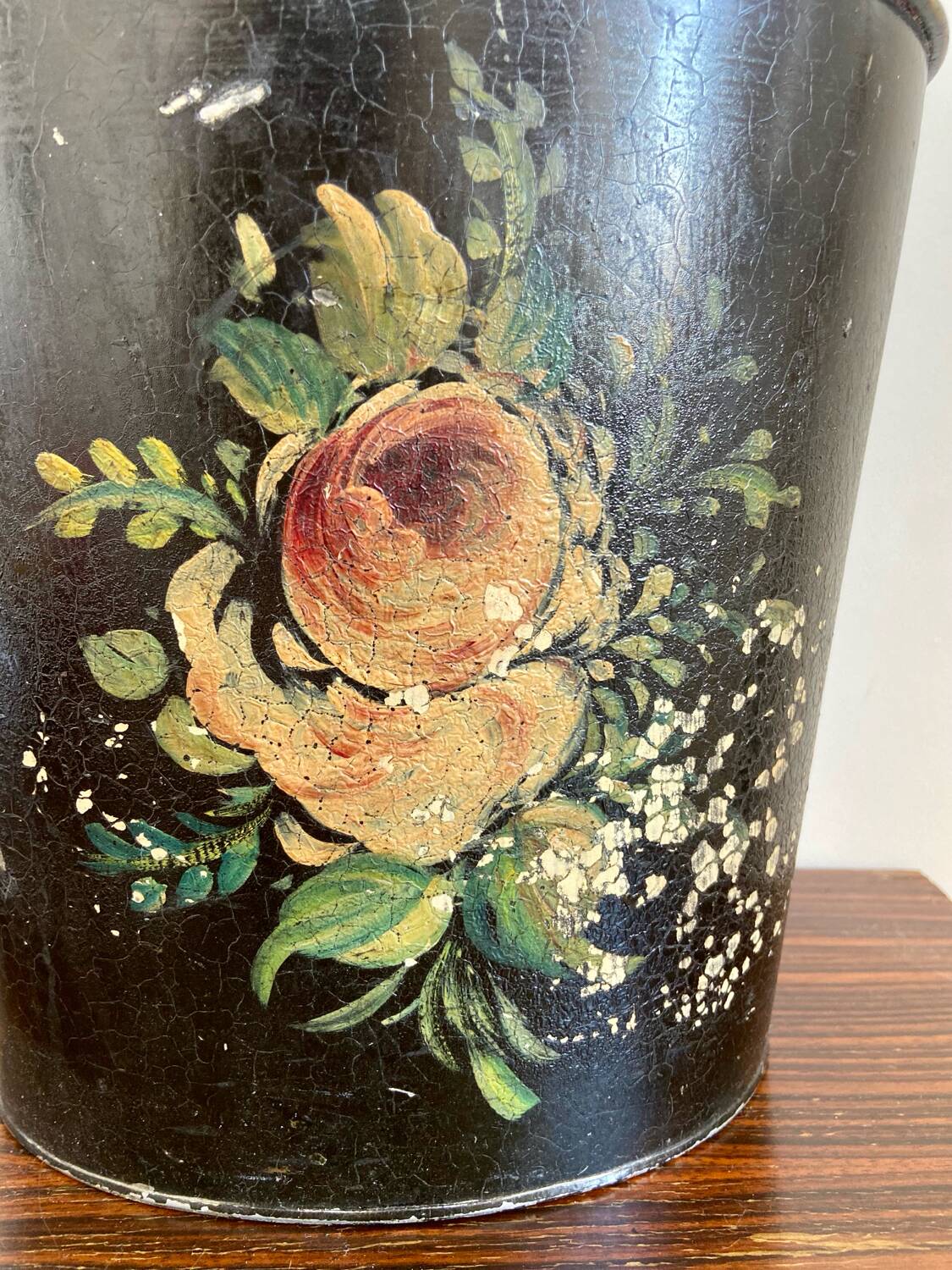 Vintage waste paper basket