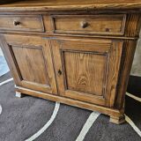 Restored fir sideboard