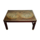 Vintage world map coffee table
