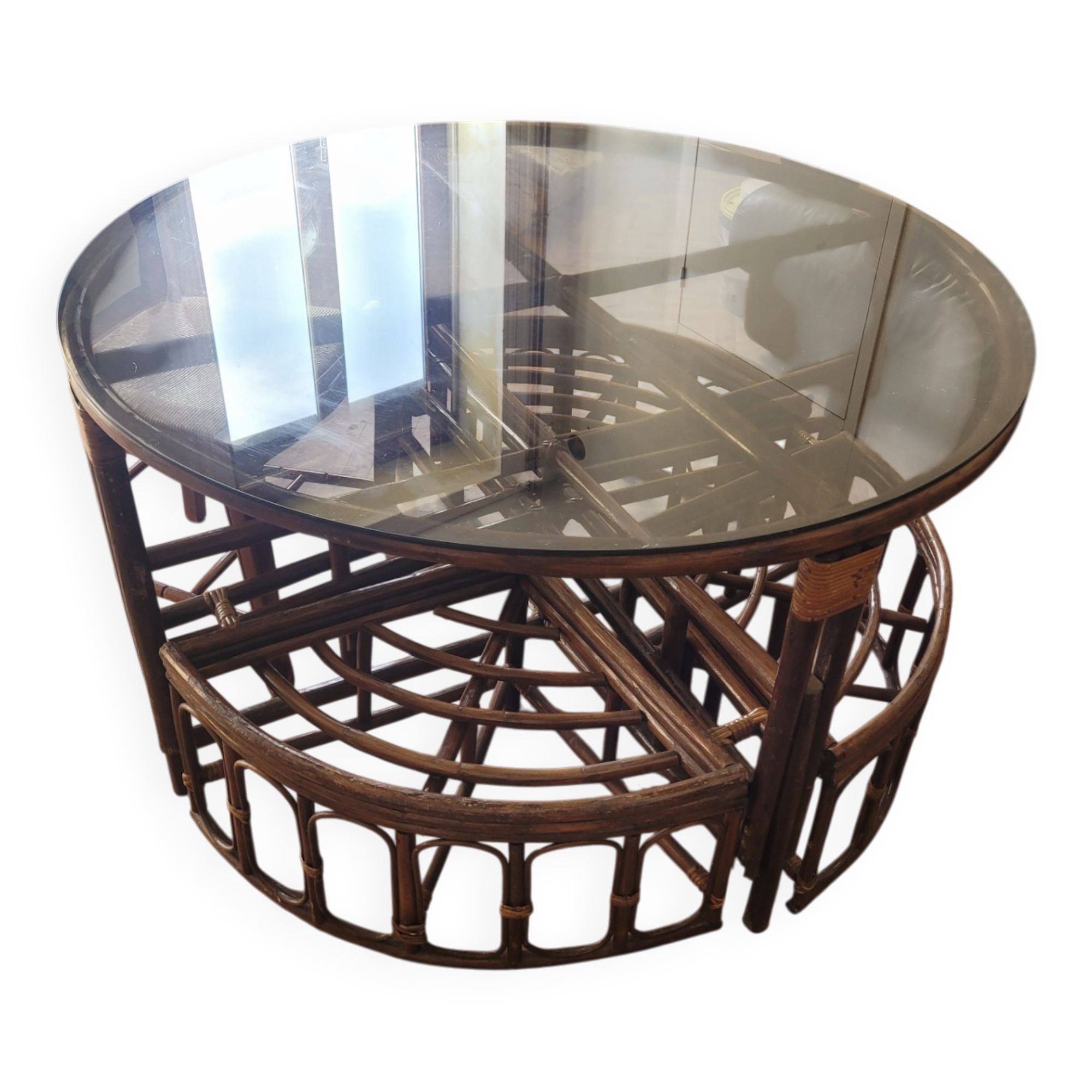 bamboo table