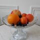 Coupe à fruits en cristal de Portieux signée années 50