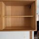 Ensemble mural modulable teck blond danois des années 60/70