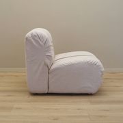 Beige armchair, Italian design, 1970s, production: Italy