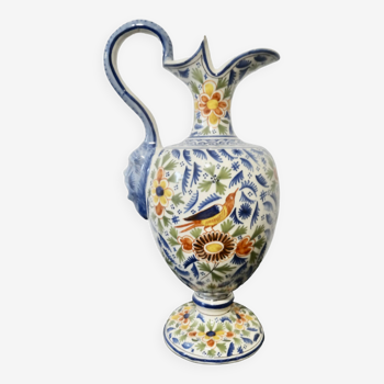 old ceramic ewer signed AR