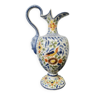 old ceramic ewer signed AR