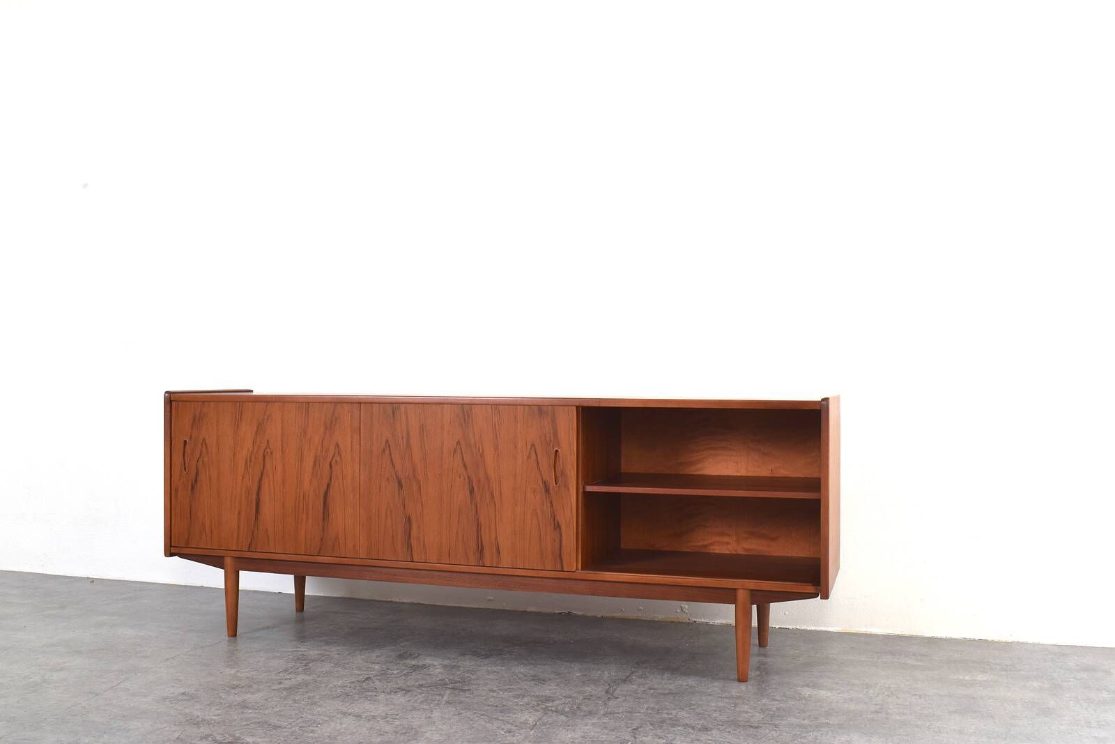 Mid-Century Teak Trio Sideboard by Nils Jonsson for Hugo Troeds, 1960s.
