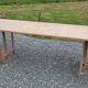 Table de ferme pliante 250 cm, 8/10 personnes