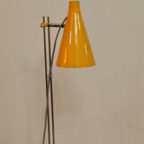 Yellow vice lamp 181-1326 Lidokov by Josef Hurka
