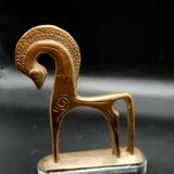 Greek Etruscan horse in brass