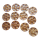 set of 12 ceramic oyster plates Atelier d'art du Reverney