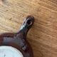 Small pan, pocket emptier - vintage Vallauris