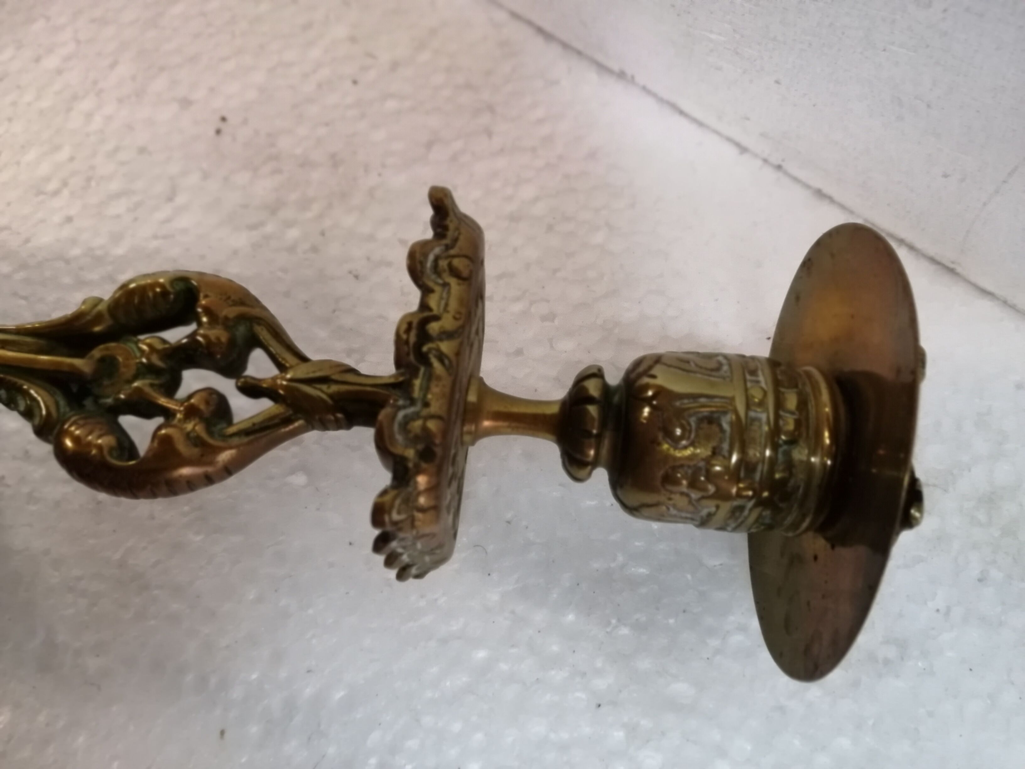 Antique candle holder