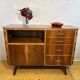 Mid-Century Modern Walnut Sideboard Cocktail Cabinet by František Jirák1960