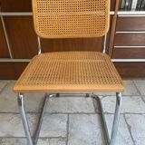 Set of 6 chairs Cesca Marcel Breuer Italian Edition 1980 in blond beech