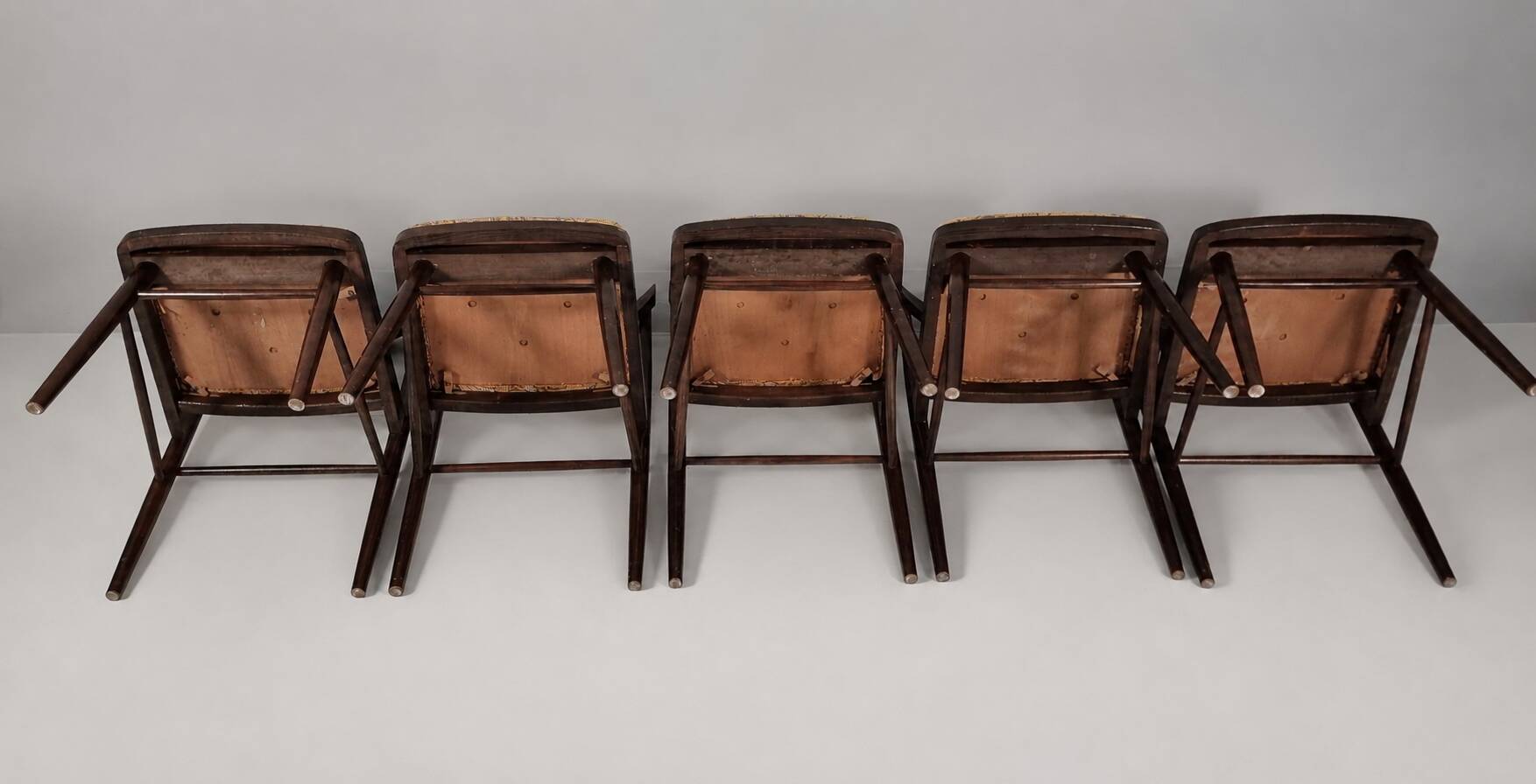 Vintage Chairs, 1960s, Set of 5