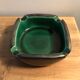 Enamelled ceramic ashtray
