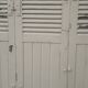 Shutters 4 leaves H148xW245cm (2) antique oak louvres pair 2