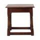 Tabouret en chêne massif anglais, 19e siècle