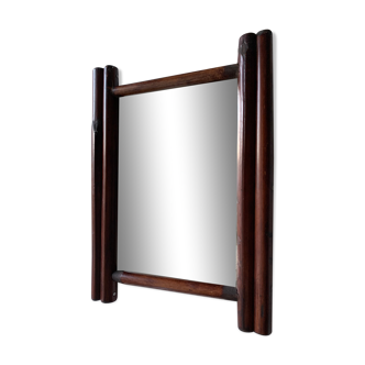 Rattan mirror  30x40cm